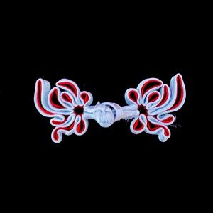 NWOT Ornamental Chinese Frog Closures for Fastening Garments 5 Pairs Included